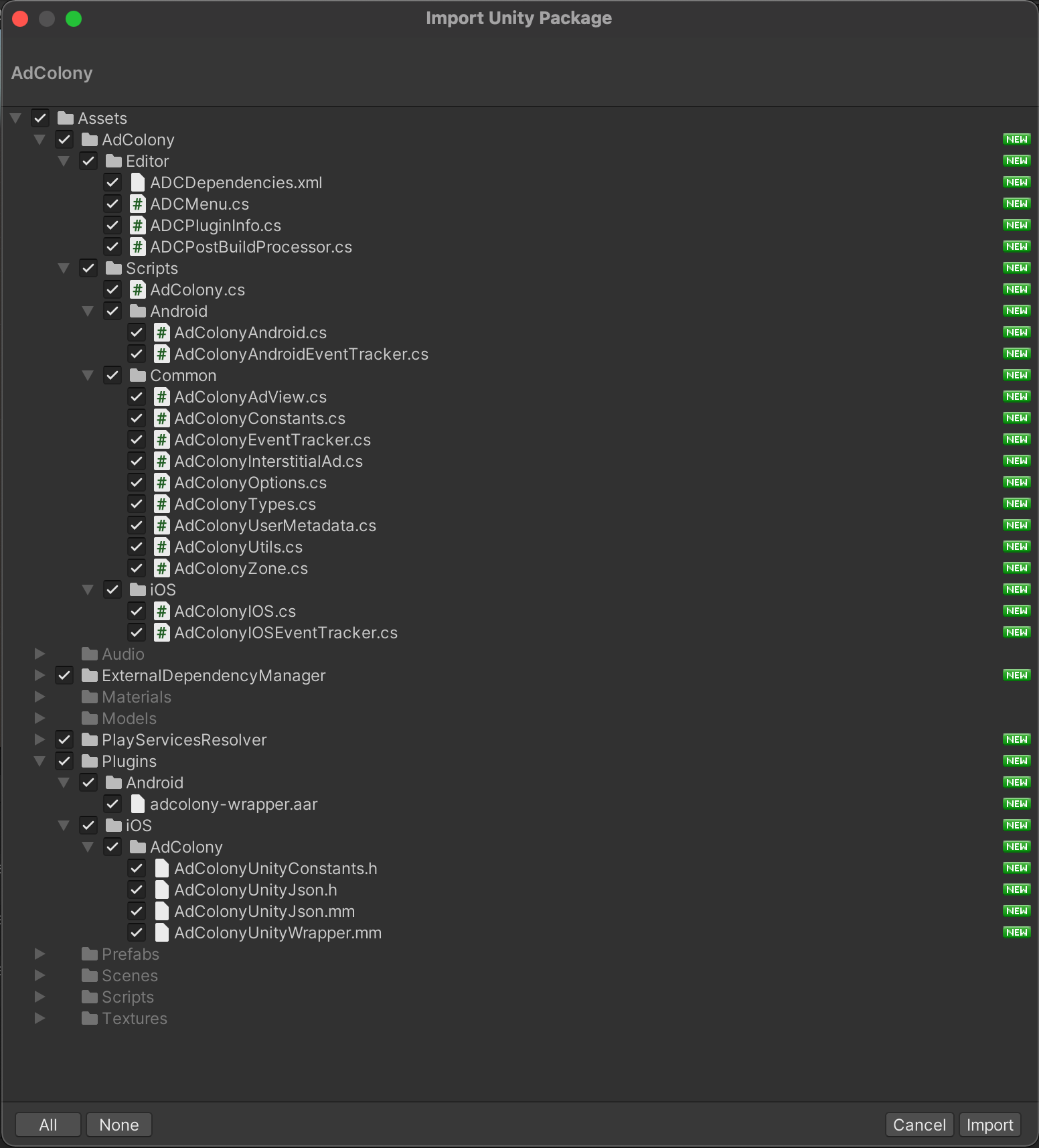 Import Package