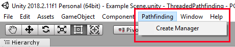 Create Pathfinding Manager