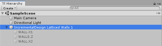 GrammarObjec in scene hierarchy