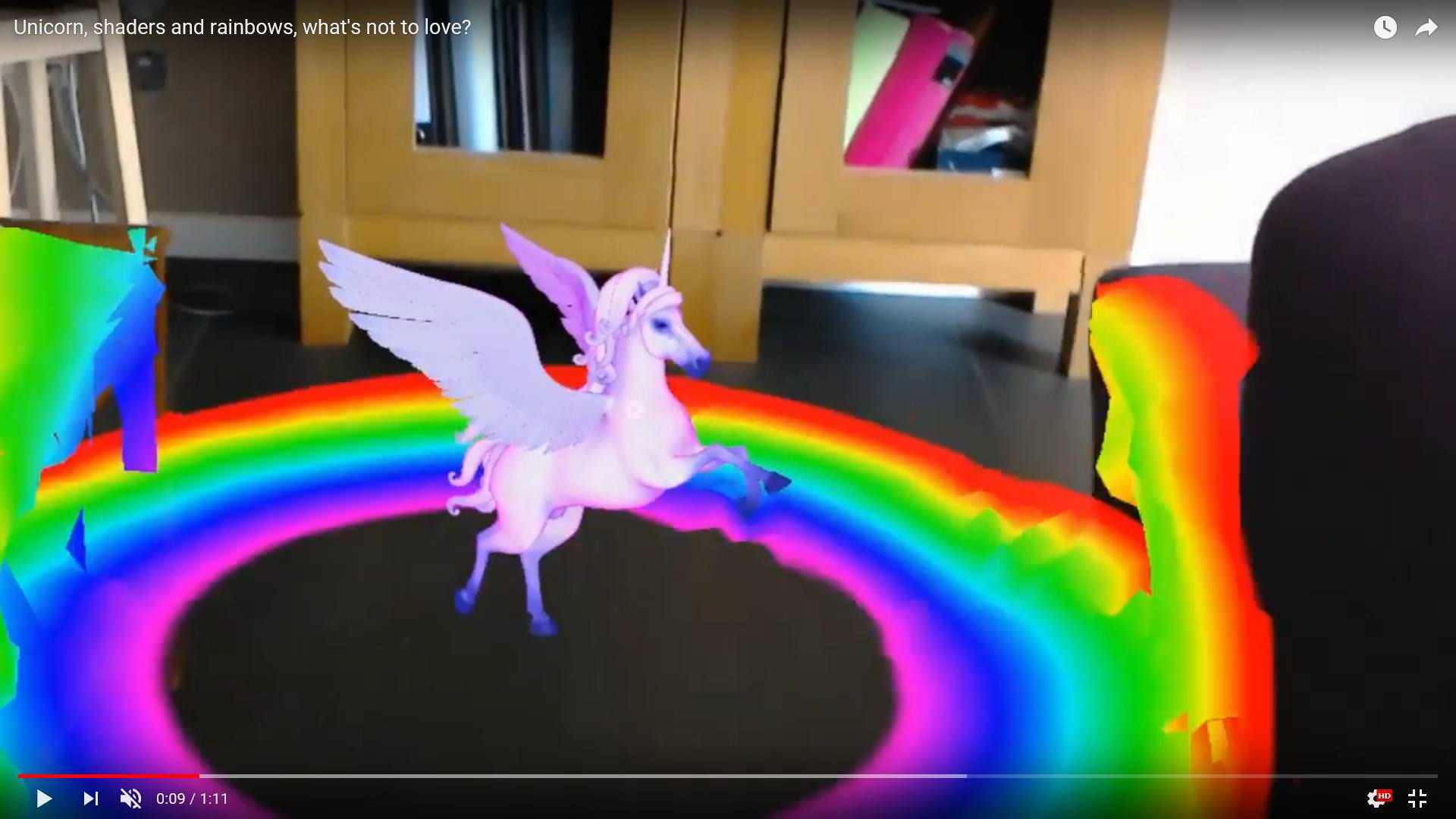 Unicorns, Shaders and Rainbows, what's not to love?