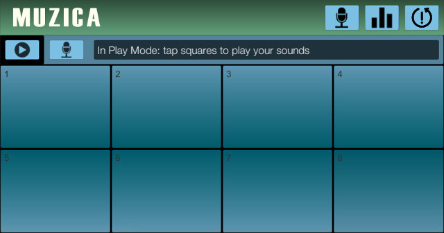 Sampler screen