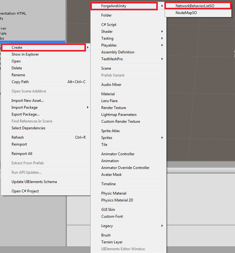 NetworkBehaviorList