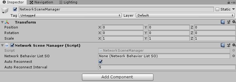 NetworkSceneManager