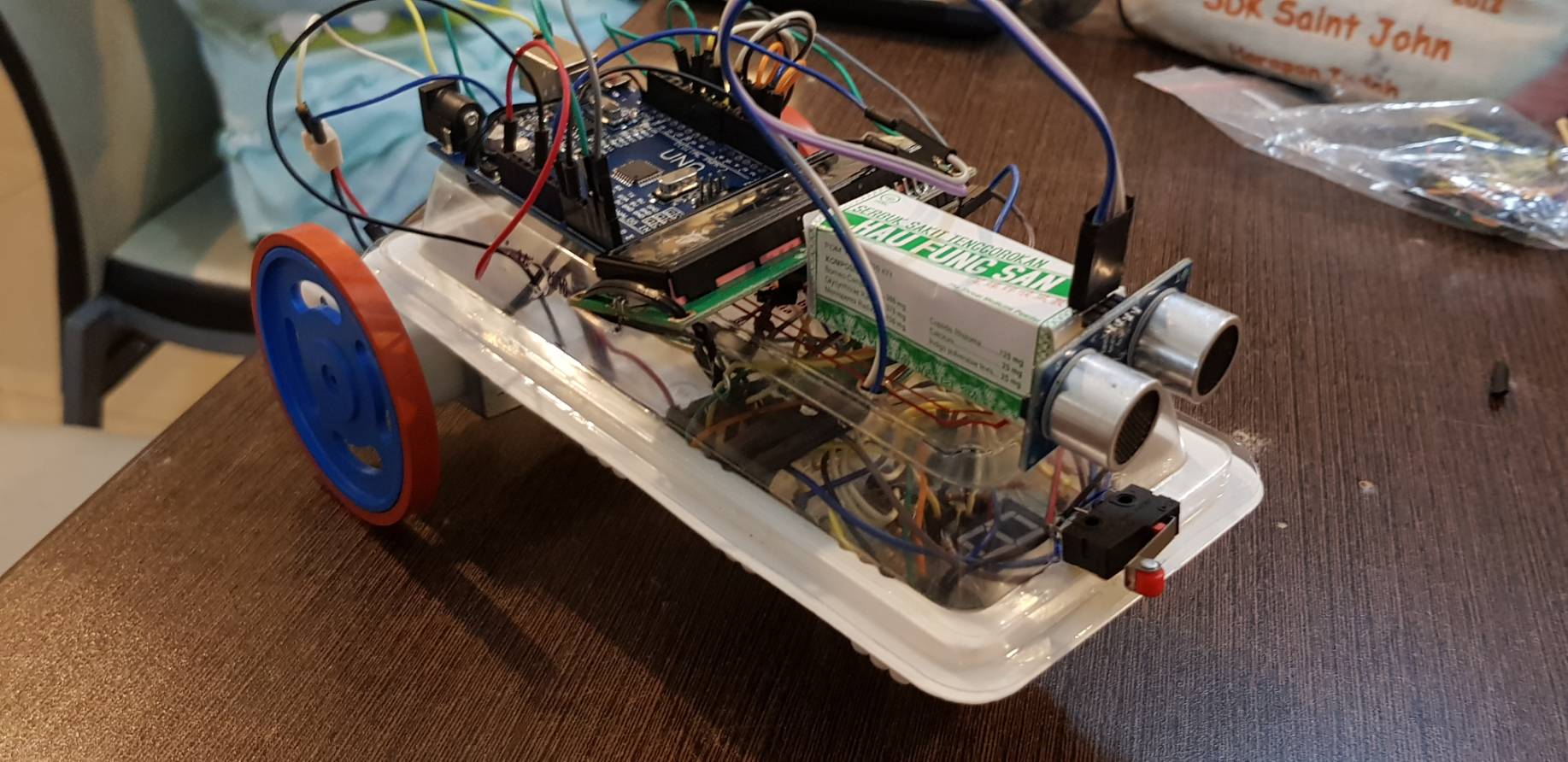 Model Arduino Tampak samping