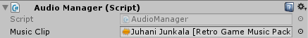AduioManager component