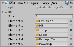 AudioManagerProxy component
